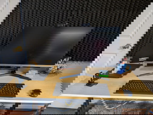 completed desk completed desk