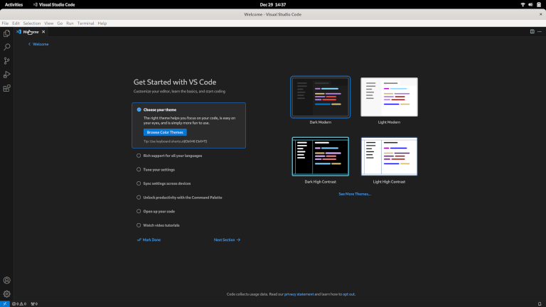 code running code running