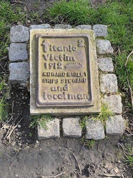 2024-03-08: Plaque for Titanic victim, Stratford Park, London
