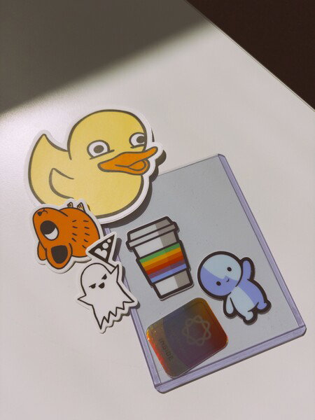 Fresh stickers in the mail!