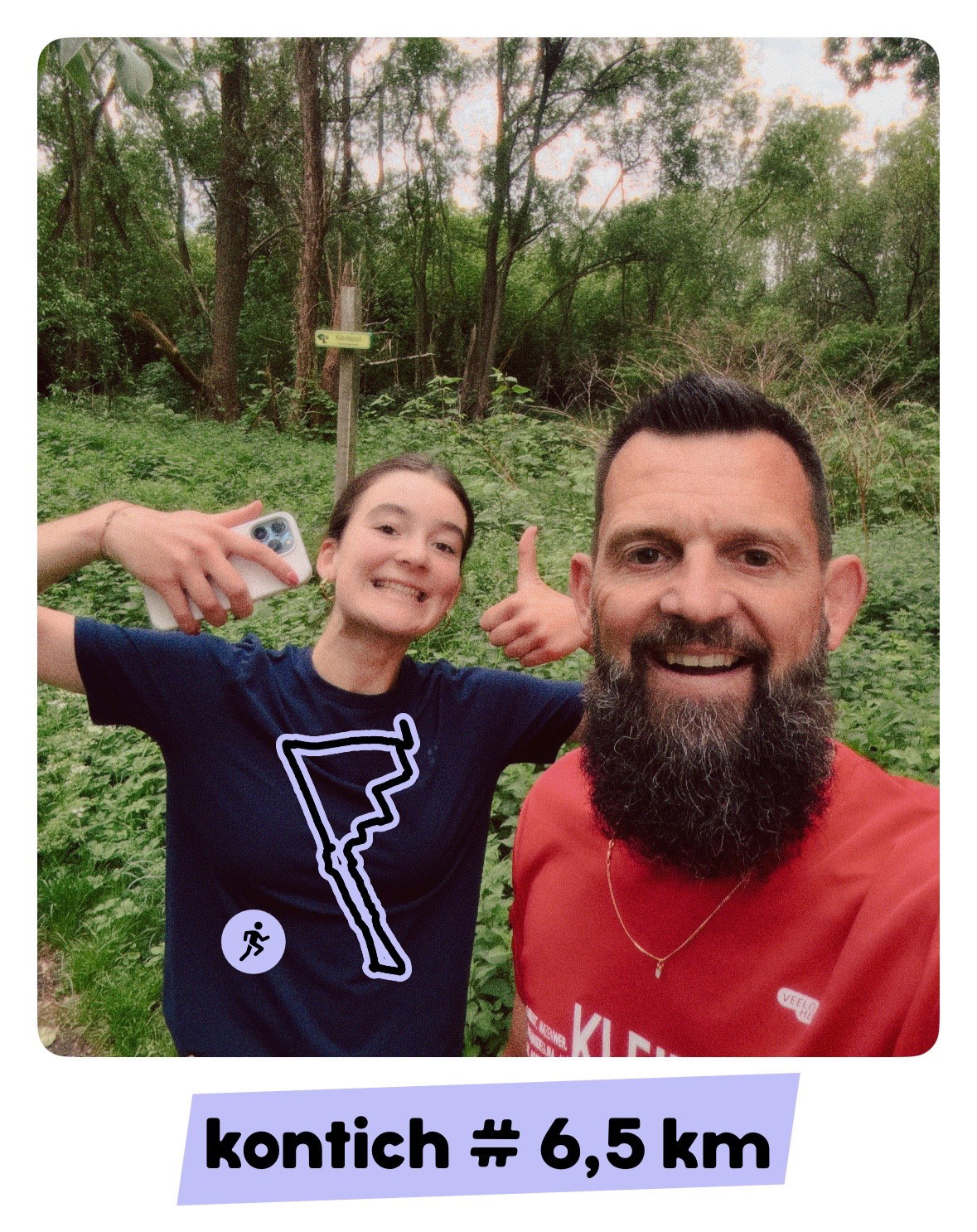 ππ» Rondje met ons Nienke. Ook: die val detectie van de watch werkt. π