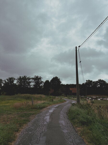 π² That was a rainy and cloudy commute.