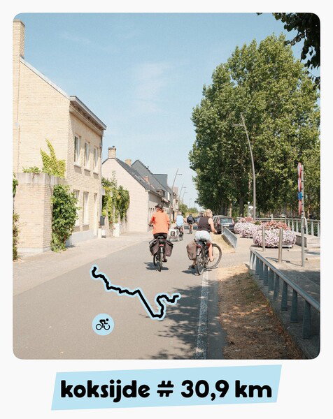 🚲 … and back. 