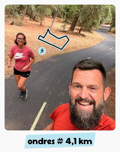 🏃🏻 Vanmiddag een rondje gelopen met mijn lief. 🥰 