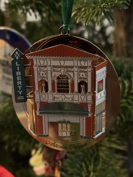 Liberty Theatre ornaments for 2025 Christmas tree.