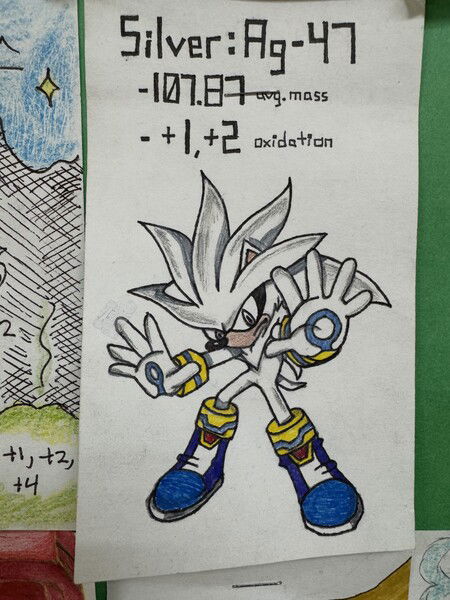 Student art -- silver.