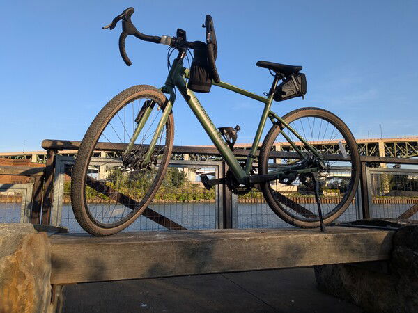 My bike in Cleveland.