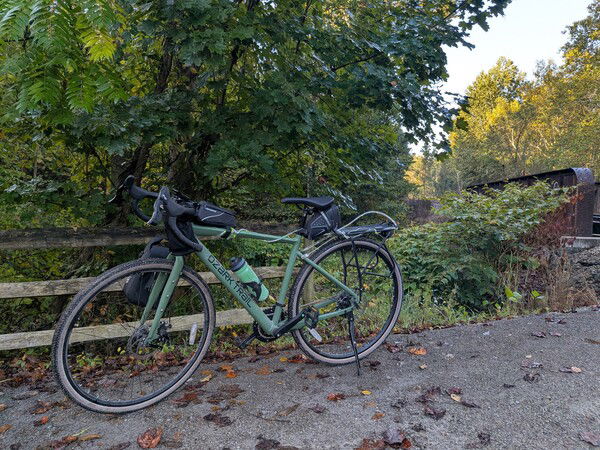 🍵 Great Allegheny Passage between Connellsville and Ohiopyle