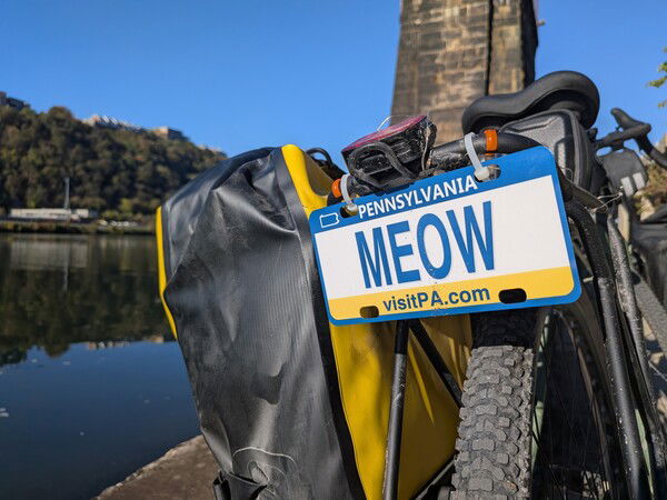 🚲 License plate for my bike