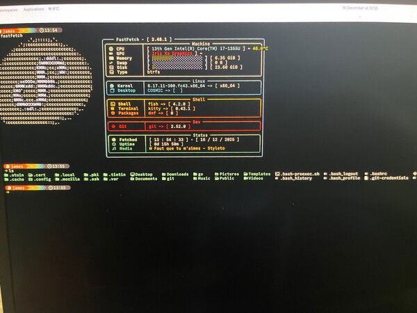 Gruvbox on Fedora 43