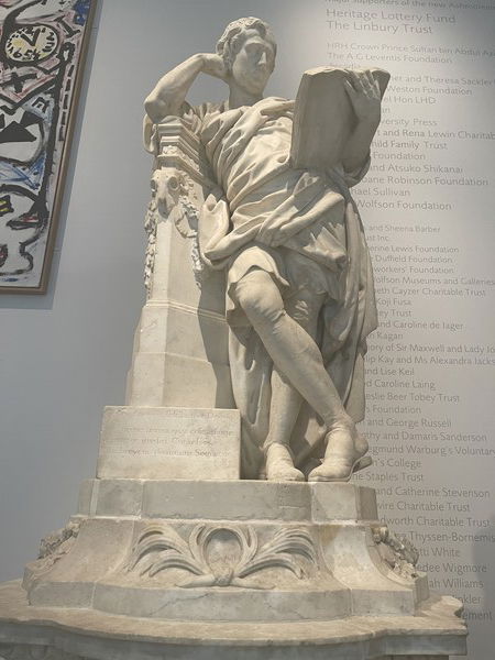 Full-figure stone statue from approx. 1744