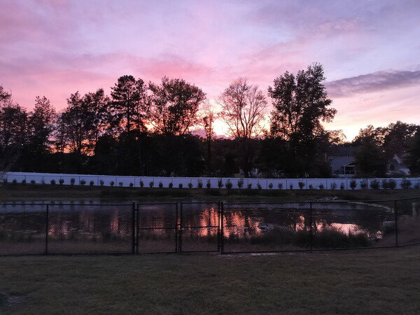 Sunset tonight in Richmond VA 