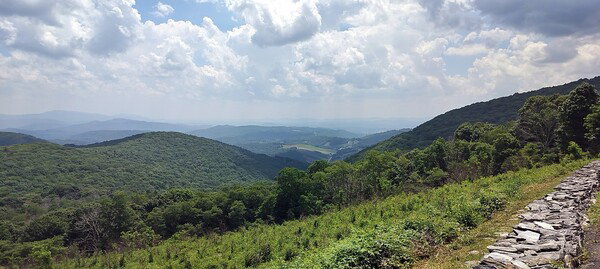 Mountain view from Grayson Highlands State Park