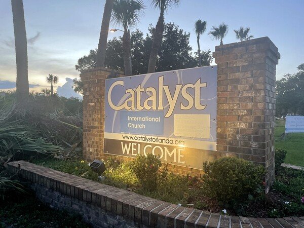 On my evening dog walk, I spotted the sign for a non-denominational church by the name of Catalyst in Orlando, FL.

They use the domain name CatalystOrlando.org and have a really beautiful website.

It’s of particular note, that the .com variant of their name appears to currently be available for sale on the DAN.com domain name marketplace by an anonymous seller.
