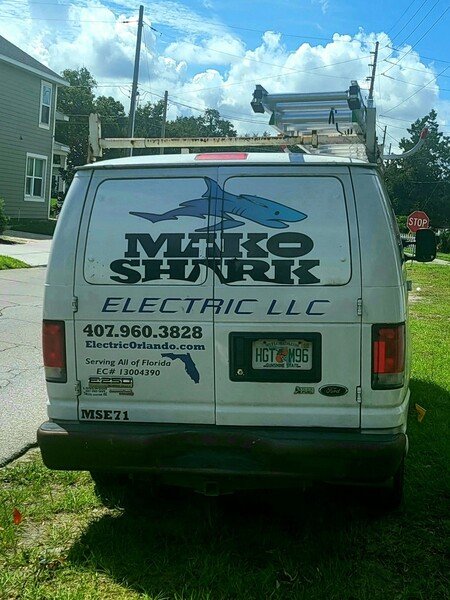 Make Shark Electric LLC is a Central Florida-based electrician. They use the domain ElectricOrlando.com for their website. The domain MakoSharkElectric.com is registered and parked at GoDaddy, but it’s unknown if it was registered by them or not.