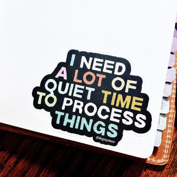 First sticker in the new planner. 