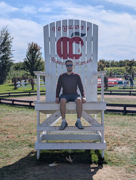 Have you ever sat on a really big chair?