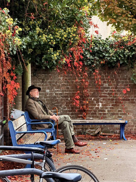 Man On bench