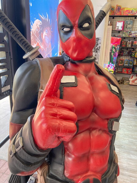 A new toy and pop culture store called Replay Toys just opened in Macon, so I stopped by to check out its massive selection of collectibles. It was a fun shop to browse. I'm not sure how big the market is for large statues like this since they cost hundreds of dollars, but they are undeniably cool.