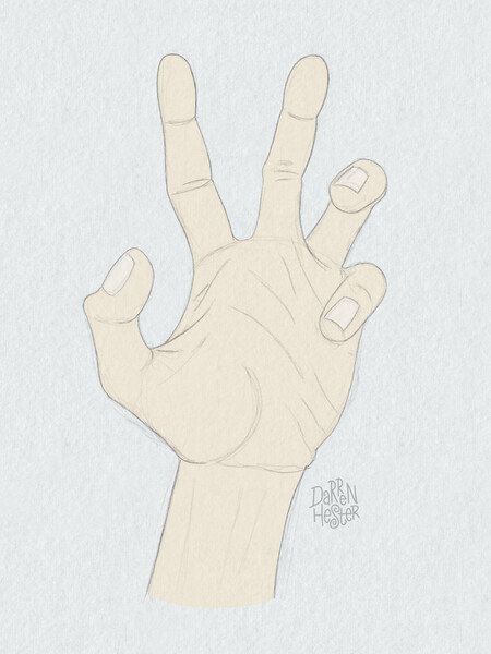 I can be a perfectionist when it comes to drawing. I'm working to overcome that by doing more quick sketches. I'll never improve without practice, and it's hard to practice when you're critical of everything you make. I'm trying to enjoy the process without having any expectations of myself.