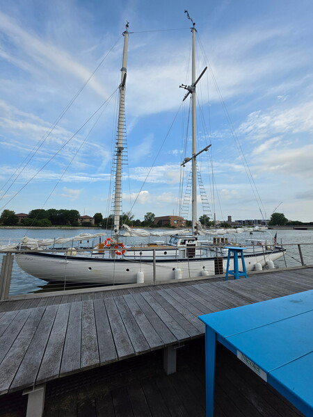A tall ship that visited for July 4th weekend. 