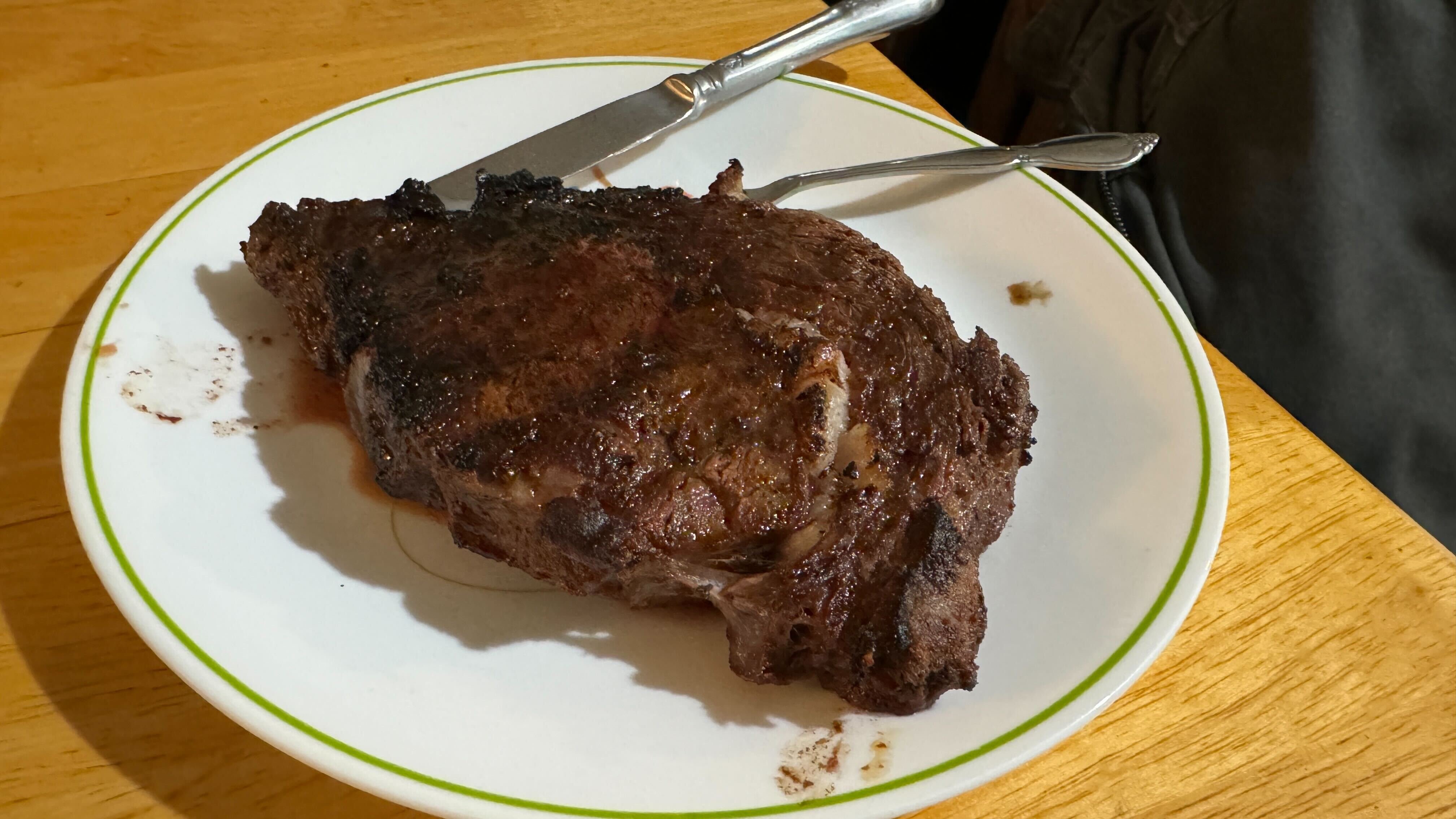 My steak, grilled to perfection thanks to Chef IQ probes
