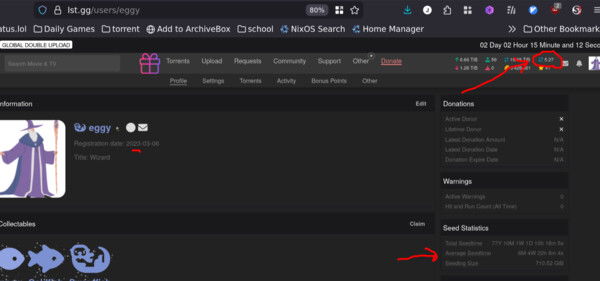 ratio on lst, note that i often seed for long periods of time!