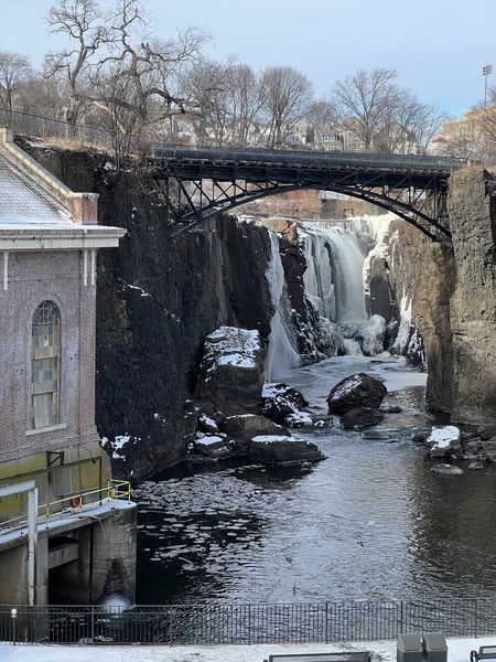 Paterson Great Falls in Paterson New Jersey... a waterfall in the middle of a city