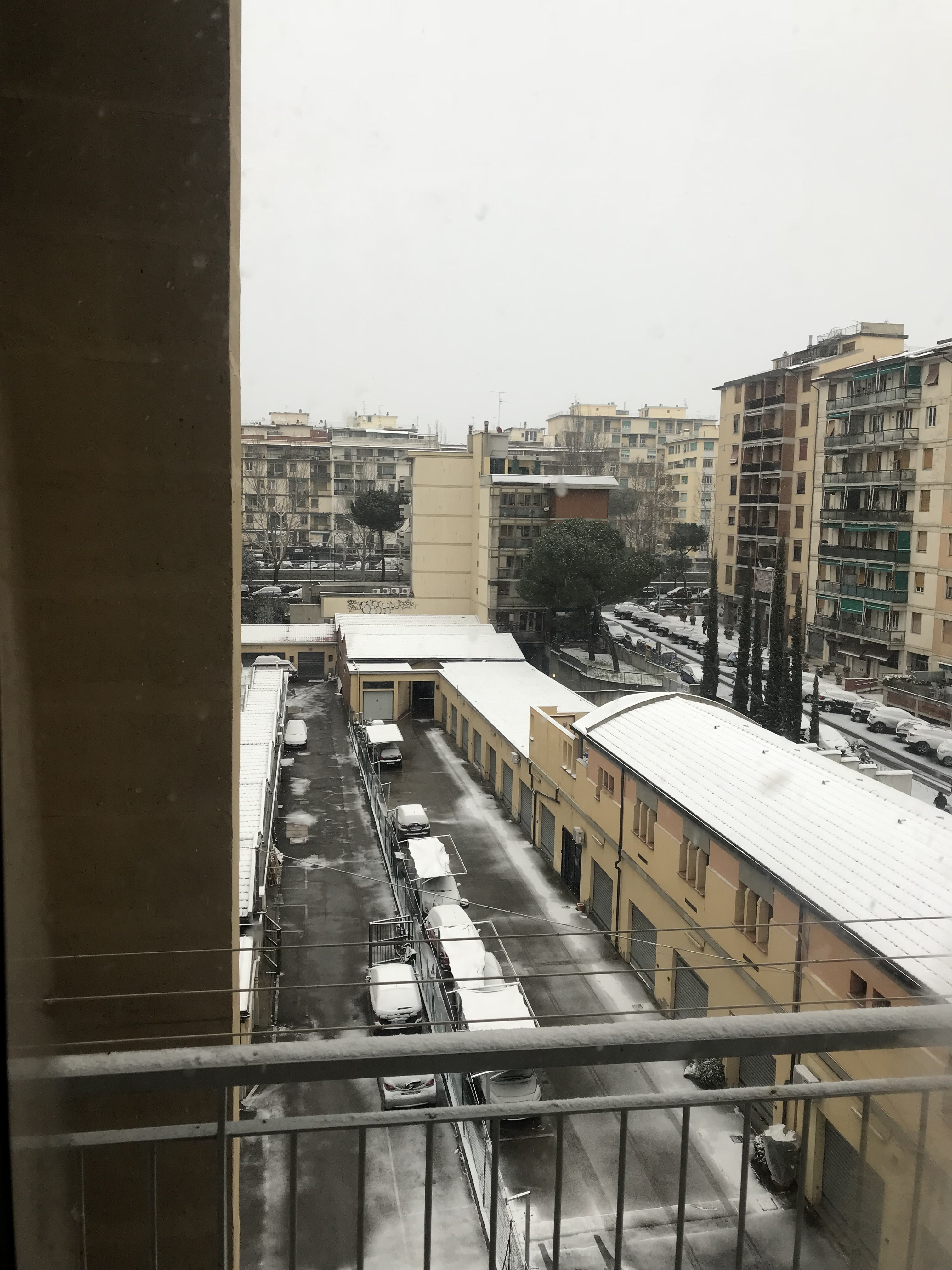📷 01/03/2018 📷    Snow in Florence    Florence, Tuscany, Italy