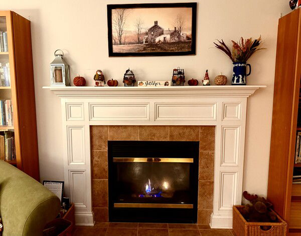 Fireplace Mantel - Fall 2024