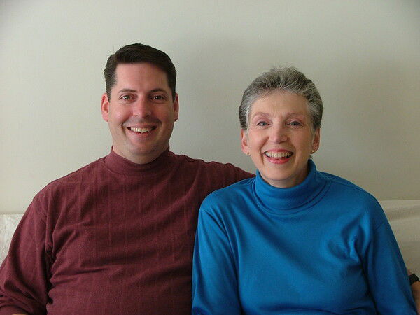 Mom and I back in 2003. Almost no gray hairs for me back then (I was 36)!

#ThrowbackThursday #Photography