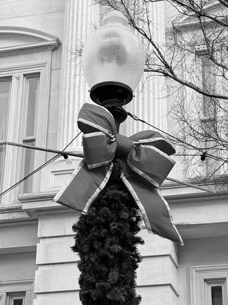 Street Lamp #Christmas #Photography