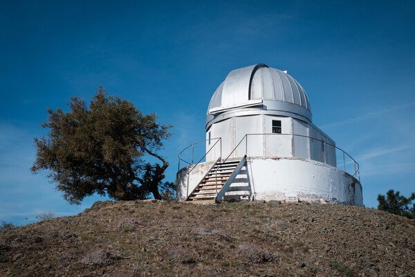 Abandoned telescope at the Lick Observatory on Mt. Hamilton, CA.
