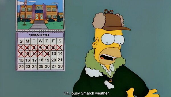 Lousy Smarch Weather