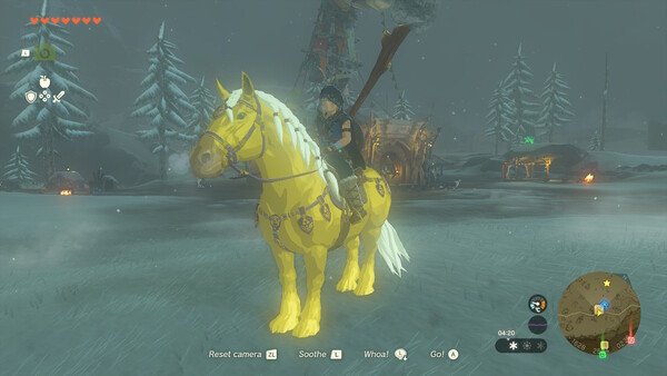 Got the golden horse on The Legend of Zelda: Tears of the Kingdom 