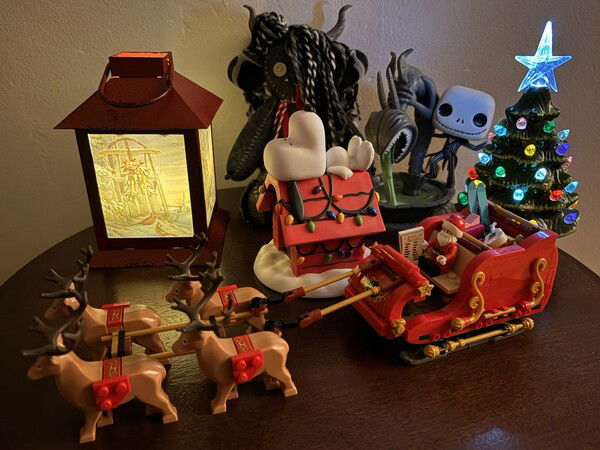 lit for the holidays