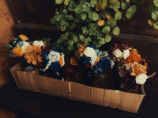 Abandoned Flower Arrangements