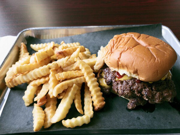 Burger and Fries