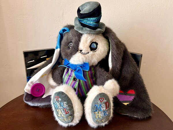 Victorian McGee's ADHD Acceptance Mad Hatter Hare