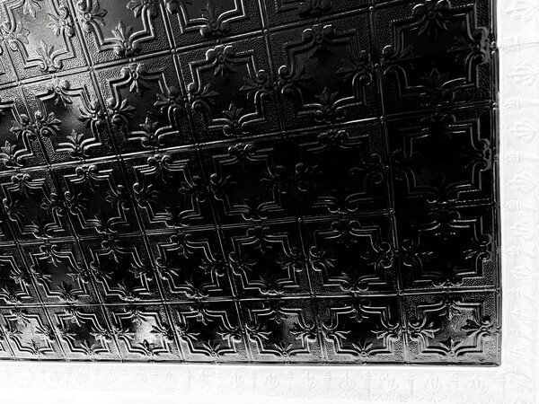 Bordered Tin Ceiling