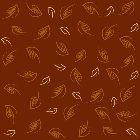 Background pattern of leaves.