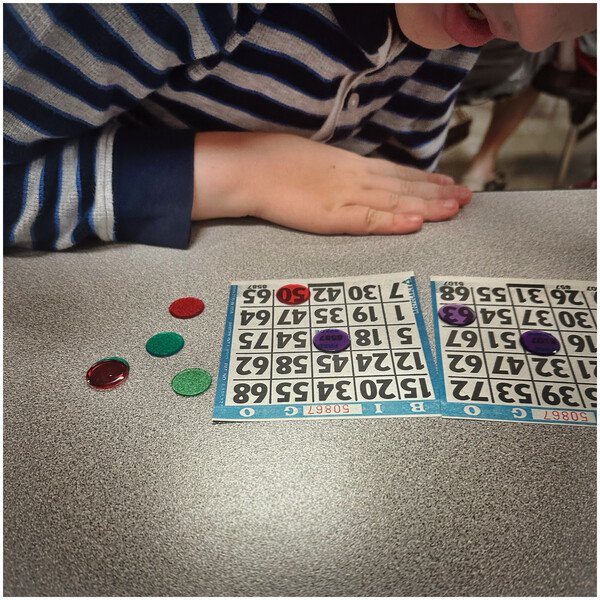 Son’s school had a family bingo night last week so we went and played together! No winning cards though (but lots of fun)