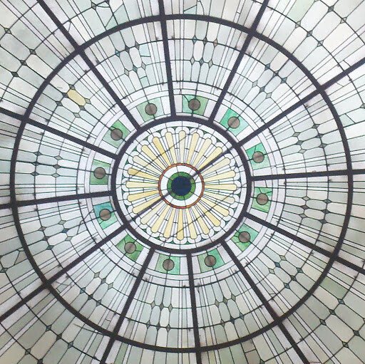 Ceiling window at Penn Station, Baltimore. Taken around 2011. Used to use this as a profile pic.