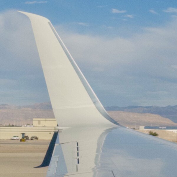The winglets on Colorado One are white.