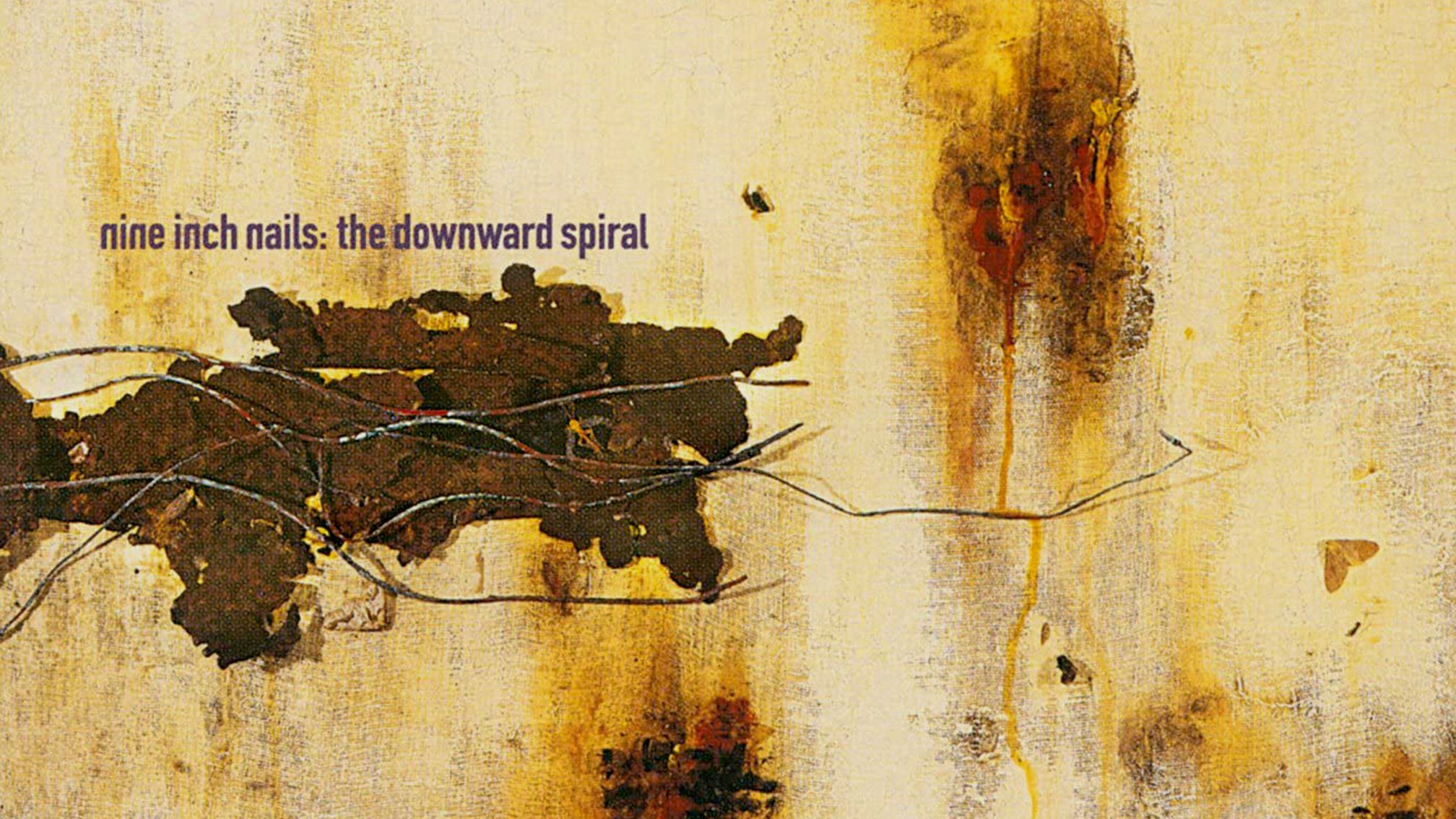 Nine Inch Nails album The Downward Spiral cover art
