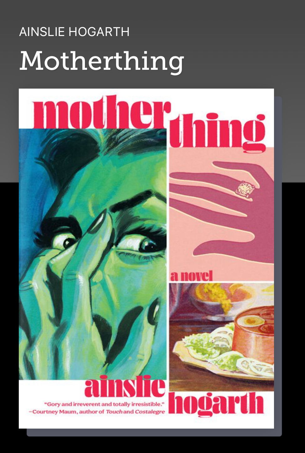 Motherthing by Ainslie Hogarth