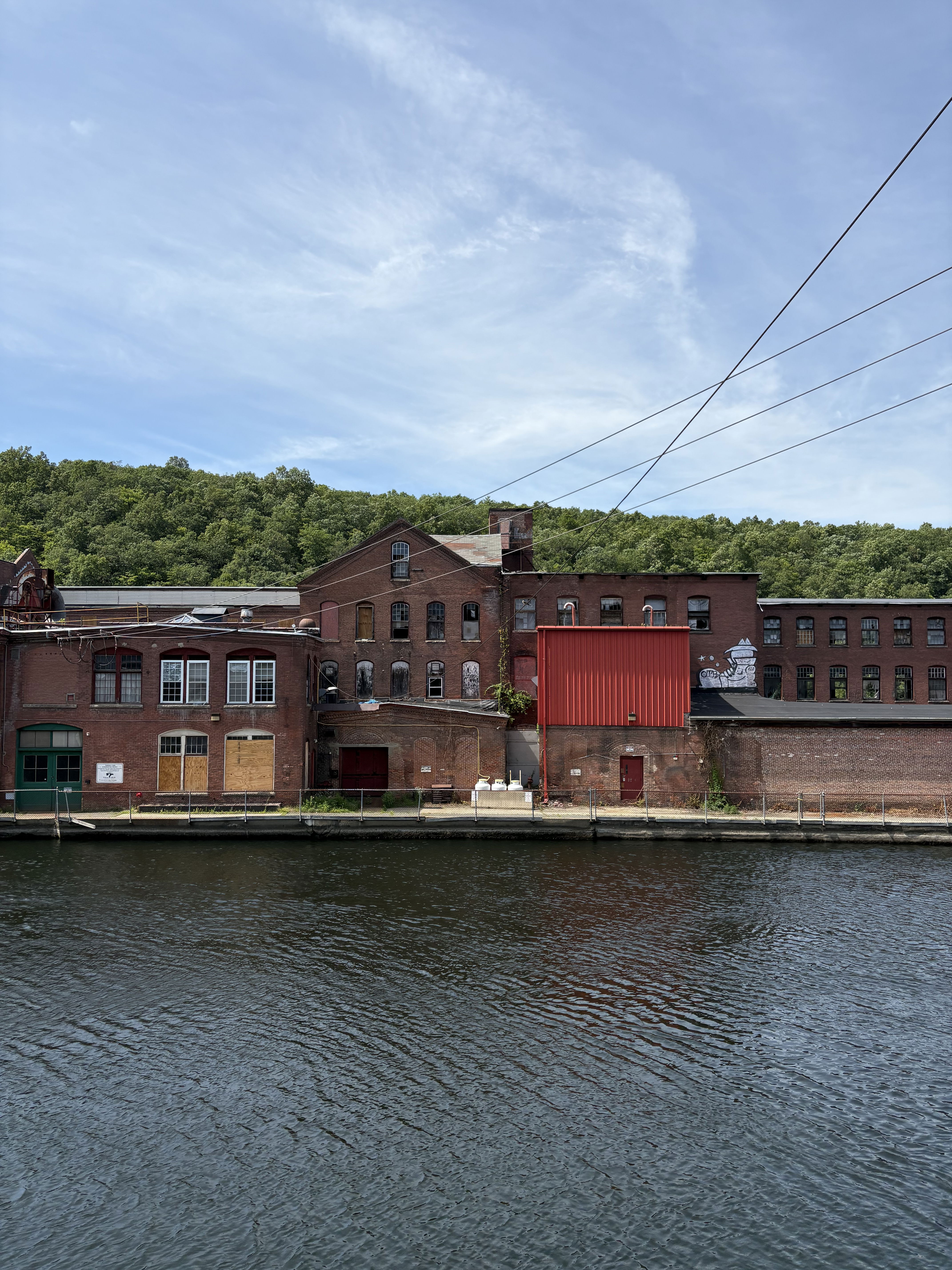 Power canal and paper factory