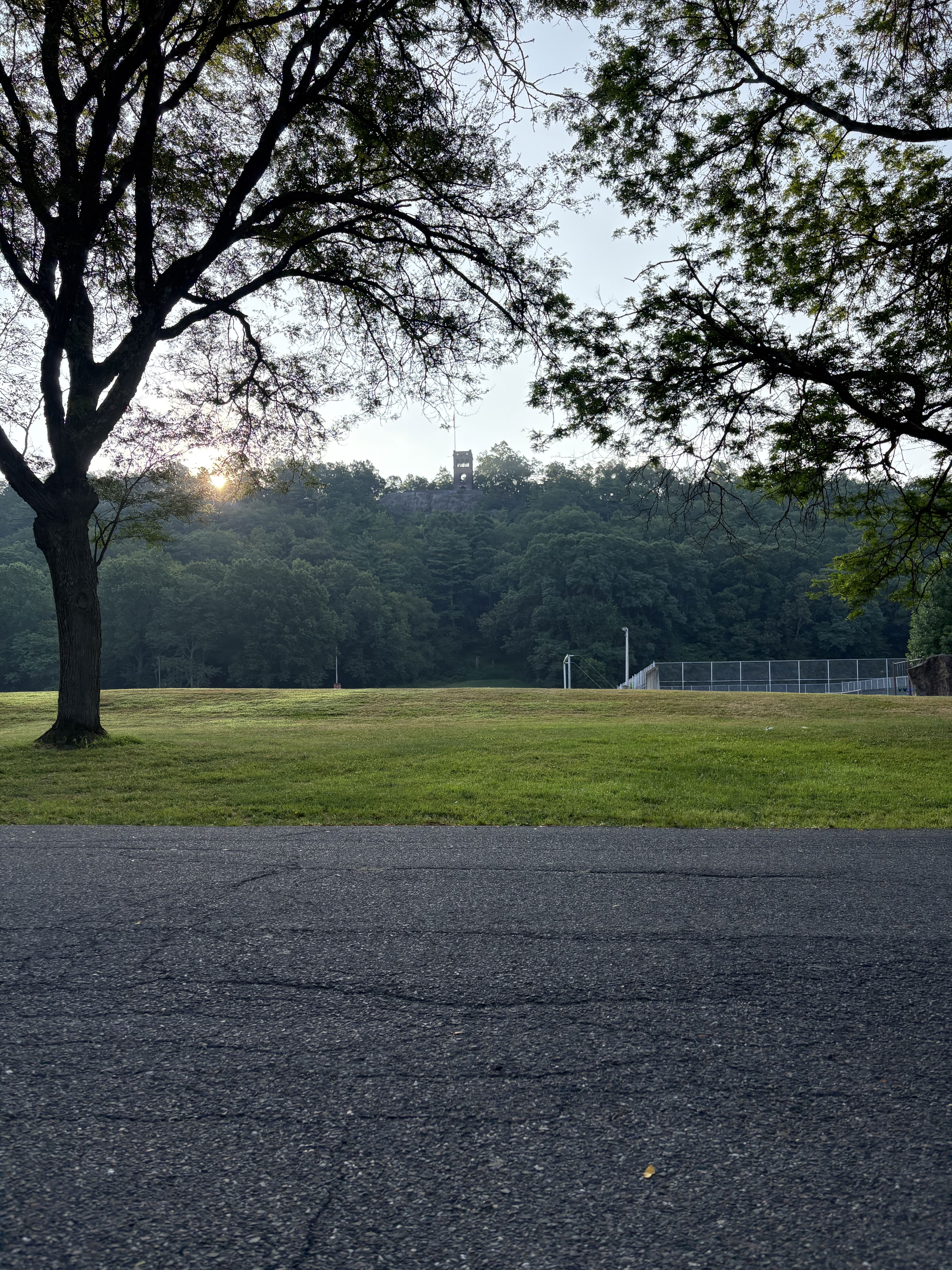 Beacon Field, sunrise