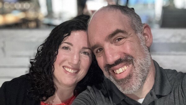 Me and my amazing wife at Frost Cocktail Lounge in Doylestown, PA