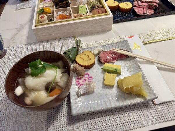Japan new year’s “osechi” meal